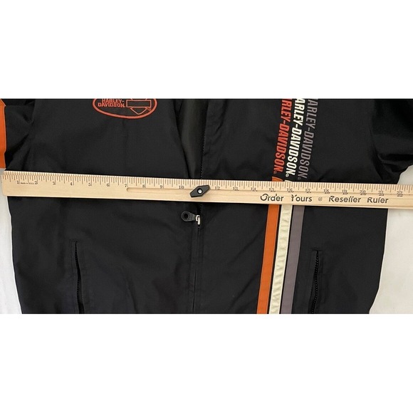 Women's Harley Davidson Racing Jacket 100% Nylon Size Med RN103819/CA03402 - Picture 9 of 13